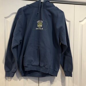 Gildan dusty blue  Hoodie